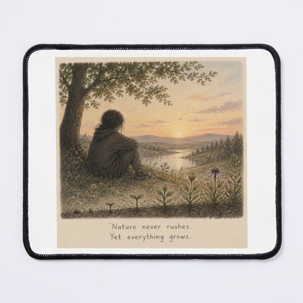 Item preview, Nature never rushes. Yet everything grows. designed and sold by CinemaChronik.