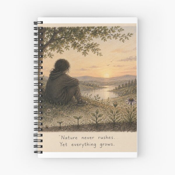 Item preview, Nature never rushes. Yet everything grows. designed and sold by CinemaChronik.