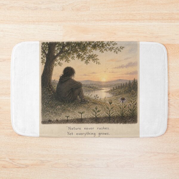 Item preview, Nature never rushes. Yet everything grows. designed and sold by CinemaChronik.