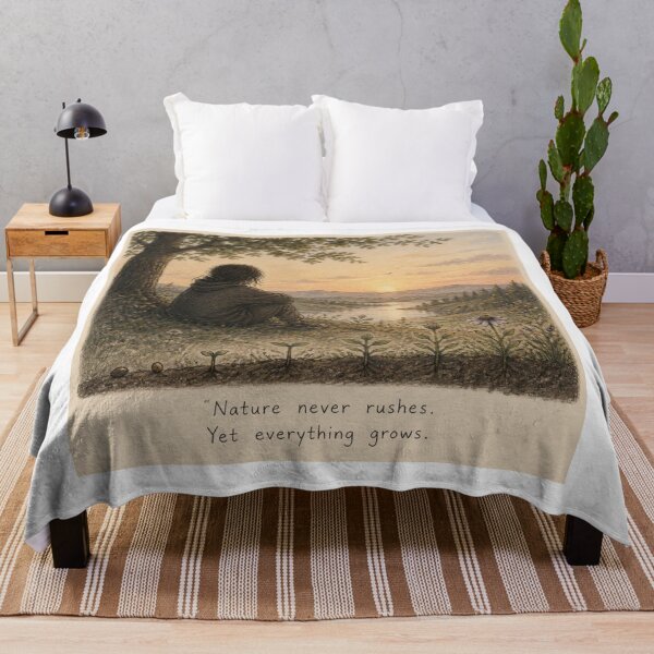 Item preview, Nature never rushes. Yet everything grows. designed and sold by CinemaChronik.