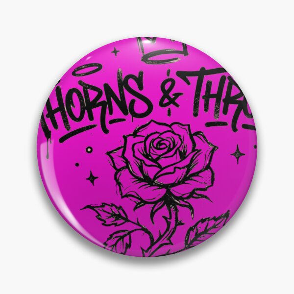 Item preview, Thorns and Throne Rose Streetwear Graphic designed and sold by PurePuff Essentials.