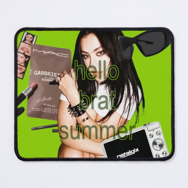 Item preview, Brat Summer Aesthetic Collage – Neon Green Pop Edit designed and sold by UnbornDesigns.