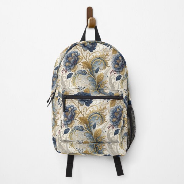 Item preview, Blue and Gold Floral designed and sold by HolyWon.
