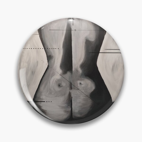 Item preview, Monochrome Female Back Anatomy Sketch Art designed and sold by Mvicen.