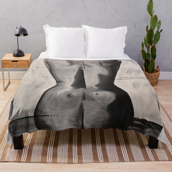 Item preview, Monochrome Female Back Anatomy Sketch Art designed and sold by Mvicen.