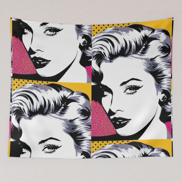Item preview, Art - Glamour Icon, 1960s Pop Art Style designed and sold by Beat-It.