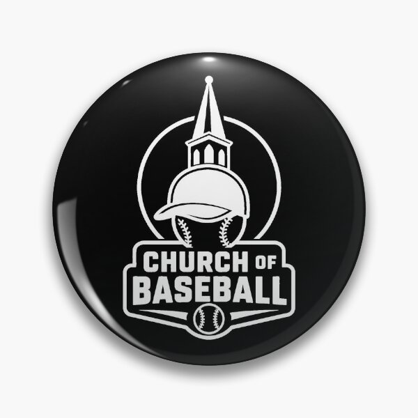 Artikelvorschau, Kirche der Baseball-Sportfans Weiß entworfen und verkauft von DredMuunStudios.