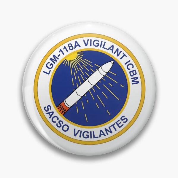 Item preview, LGM-118A Vigilant ICBM SACSO Vigilantes Emblem designed and sold by CharlieDesings.
