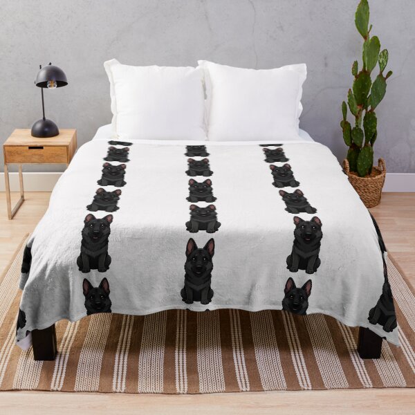 Item preview, Black Shepherd Puppy Dog Kawaii Animal Design designed and sold by Geschenkartikel.