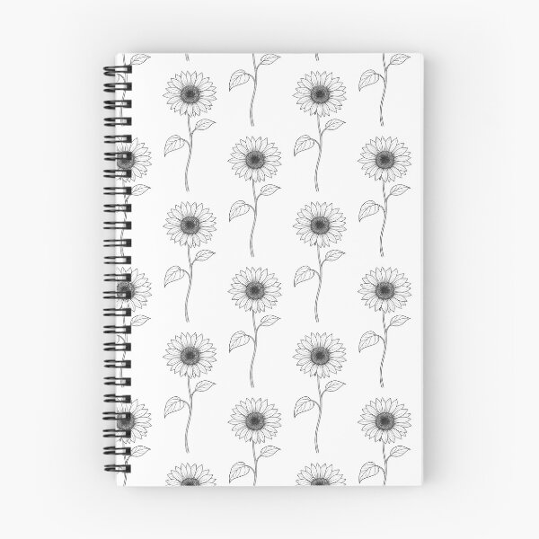Item preview, Sunflower in minimalist line art designed and sold by Side Quest Co..