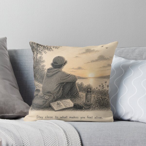 Item preview, Stay close to what makes you feel alive. designed and sold by CinemaChronik.