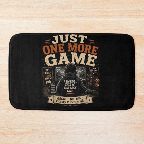 Item preview, Just One More Game designed and sold by RetroPlus.