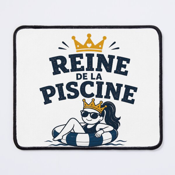 Item preview, Queen of the Pool - Humorous Pool Gift for Women - Vintage Design designed and sold by Zopadesign.