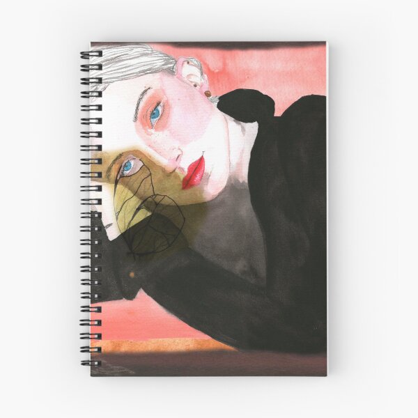 Item preview, Expressionist Portrait Melancholy and Shadowy Woman designed and sold by Mvicen.