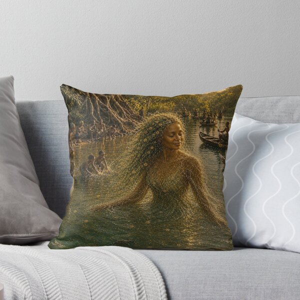 Item preview, Oshun - The River Laughs designed and sold by SilverSpring55.