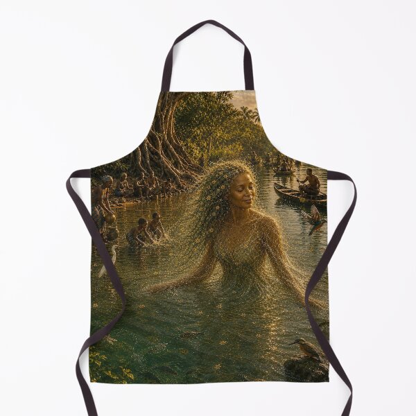 Item preview, Oshun - The River Laughs designed and sold by SilverSpring55.