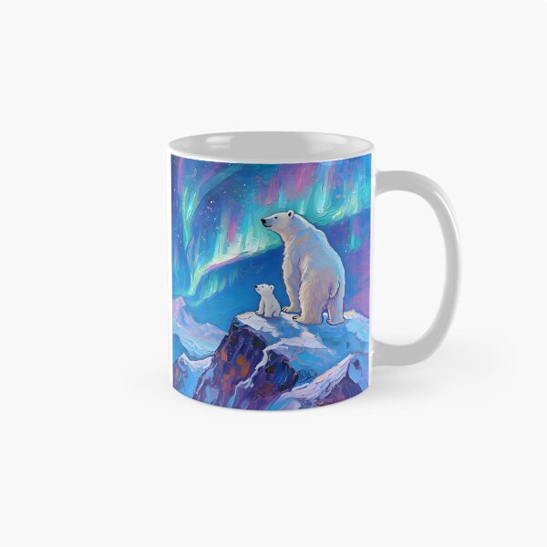 Item preview, POLAR BEAR AND THE NORTHERN LIGHTS designed and sold by debbiedwarika.