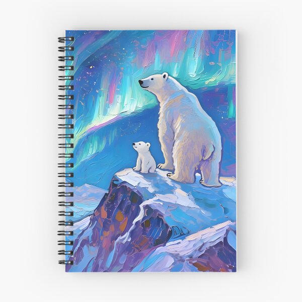 Item preview, POLAR BEAR AND THE NORTHERN LIGHTS designed and sold by debbiedwarika.