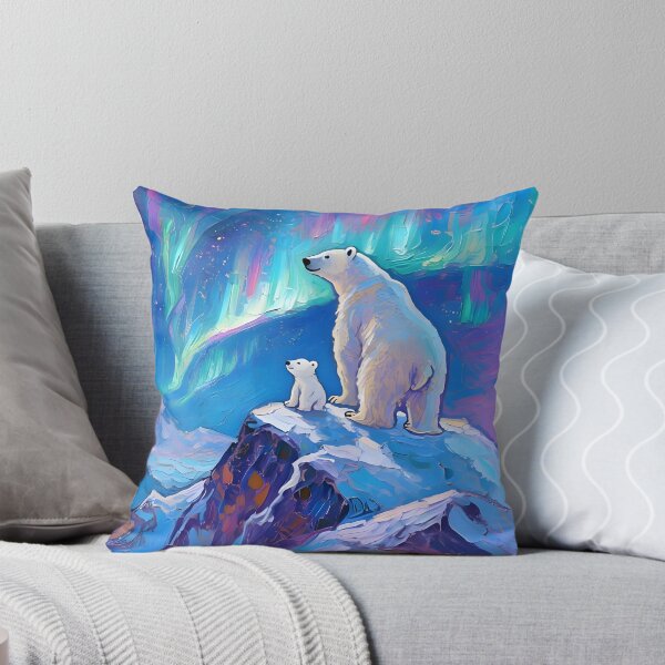 Item preview, POLAR BEAR AND THE NORTHERN LIGHTS designed and sold by debbiedwarika.