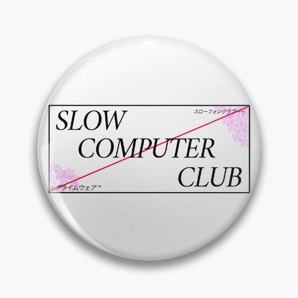 Item preview, Slow computer pc club similar to car slapstickers jdm designed and sold by GrimeWear.