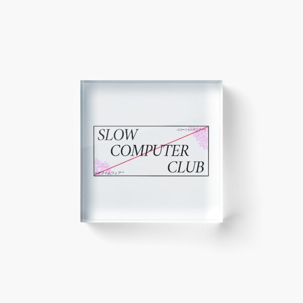 Item preview, Slow computer pc club similar to car slapstickers jdm designed and sold by GrimeWear.