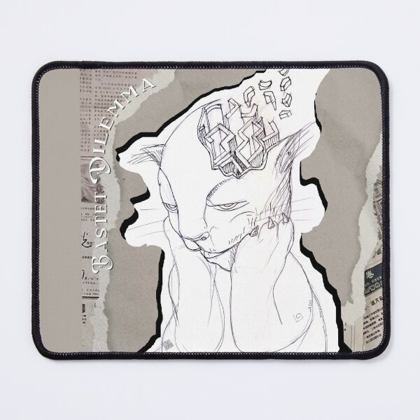 Item preview, Bastet Dilemma - Cat Or Human (drawing by ACCI) designed and sold by VanyssaGraphics.