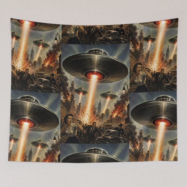 Item preview, Alien Invasion! #1 designed and sold by Moviebuff91.