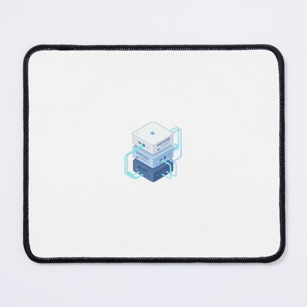 Item preview, Mini PC Cluster Nodes - Proxmox Homelab Isometric Art designed and sold by Node & Switch.