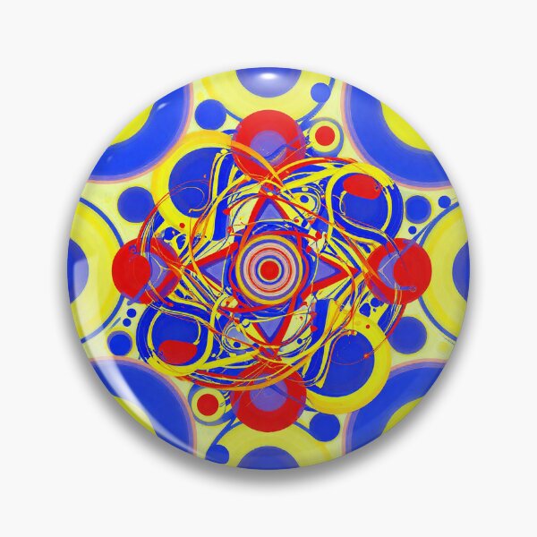 Item preview, Cosmic Resonance – Vibrant Abstract Geometric Composition designed and sold by Habatour Creations Exclusive Digital Art Products.