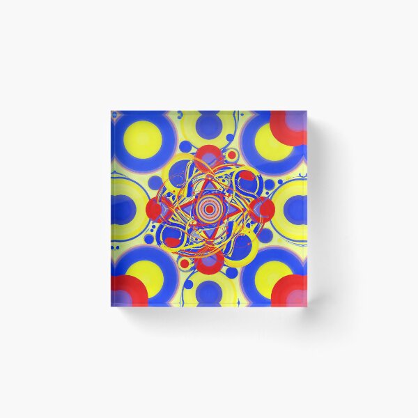 Item preview, Cosmic Resonance – Vibrant Abstract Geometric Composition designed and sold by Habatour Creations Exclusive Digital Art Products.