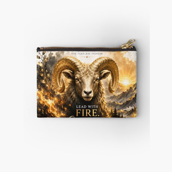 Item preview, Aries Zodiac Wall Art – Fearless Ram designed and sold by SoulfulStudio.