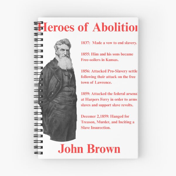 Item preview, Heroes of Abolition - John Brown designed and sold by HistoryGeekShop.
