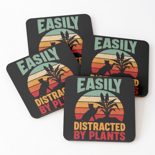 Item preview, Easily Distracted By Plants Plant Lover Gardener Hobby designed and sold by HumansStuck12.