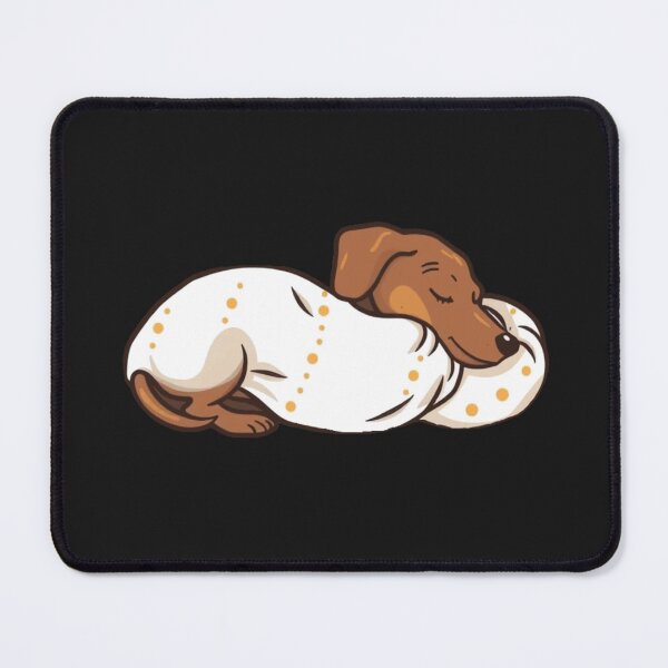 Item preview, Cute sleeping Dachshund Puppy Dog Kawaii Animal Design designed and sold by Geschenkartikel.