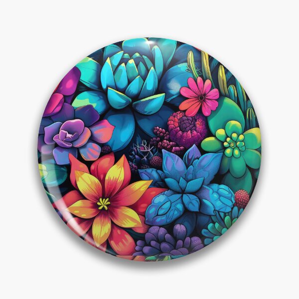 Item preview, Fantasy Succulents Vibrantly Colorful Chic, Sophisticated Digital Art  designed and sold by DEC02.