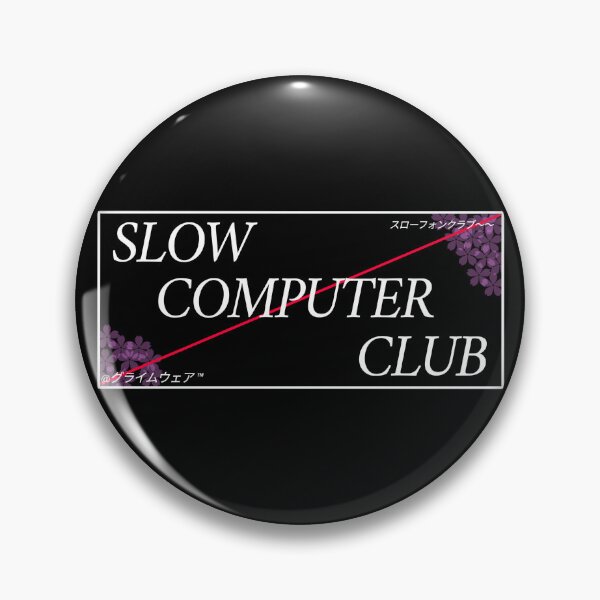 Item preview, Slow computer pc club similar to car slapstickers jdm wob designed and sold by GrimeWear.