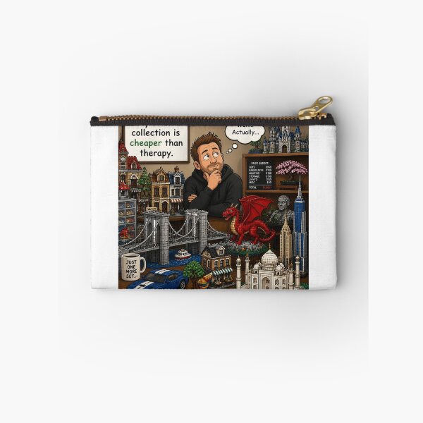 Item preview, My brick collection is cheaper than therapy. Well...Actually... designed and sold by CinemaChronik.