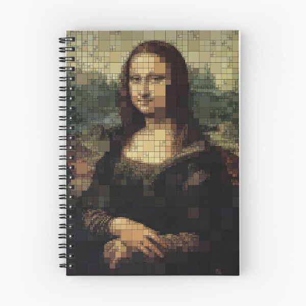 Item preview, Mona Lisa on tiles designed and sold by PopAlien.