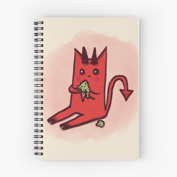 Item preview, Cute Little Devil and Ice Cream Cone  designed and sold by Stephanie McRae.