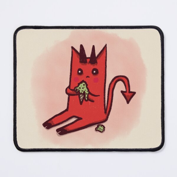 Item preview, Cute Little Devil and Ice Cream Cone designed and sold by Stephanie McRae.