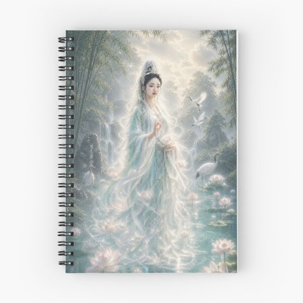 Item preview, Guanyin - The Listening Mist designed and sold by SilverSpring55.
