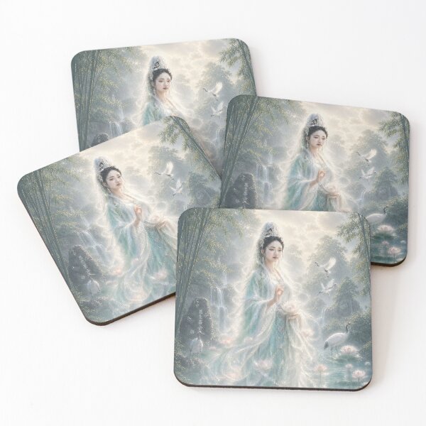 Item preview, Guanyin - The Listening Mist designed and sold by SilverSpring55.