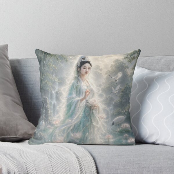 Item preview, Guanyin - The Listening Mist designed and sold by SilverSpring55.