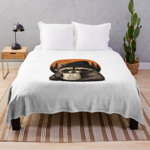 Item preview, Is He Dead Yet Raccoon Crow Coffee designed and sold by Gbriel3.