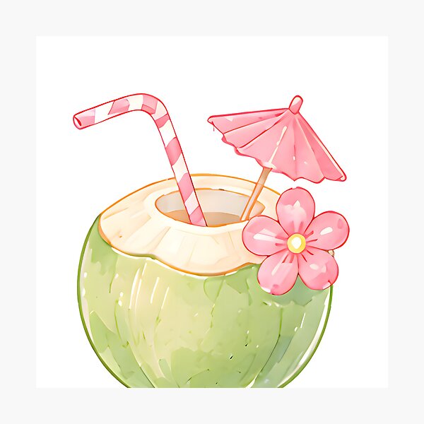 Item preview, COCONUT STICKER designed and sold by JJNameArt.