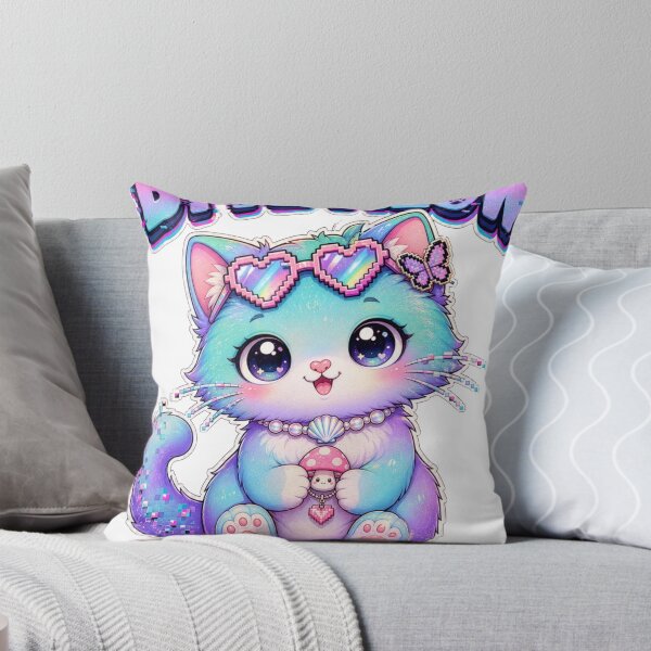 Item preview, Byte Meow Neon Kitty designed and sold by Kitty-and-Cat.