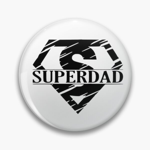 Item preview, Superdad Distressed Superhero Shield Typography designed and sold by Macias123.