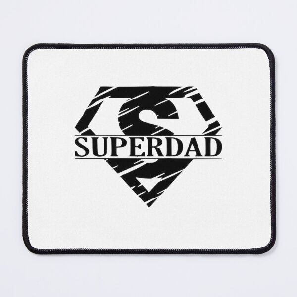 Item preview, Superdad Distressed Superhero Shield Typography designed and sold by Macias123.