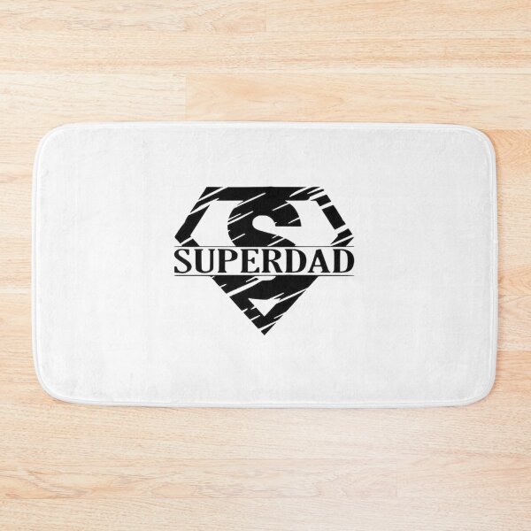 Item preview, Superdad Distressed Superhero Shield Typography designed and sold by Macias123.