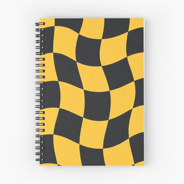Item preview, Abstract Wavy Black and Gold Checkered Pattern designed and sold by Aureva Arts Shop.
